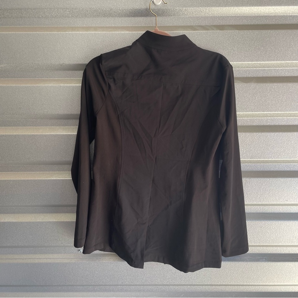 Noel Asmar uniforms NWT black asymmetrical jacket - Picture 6 of 6